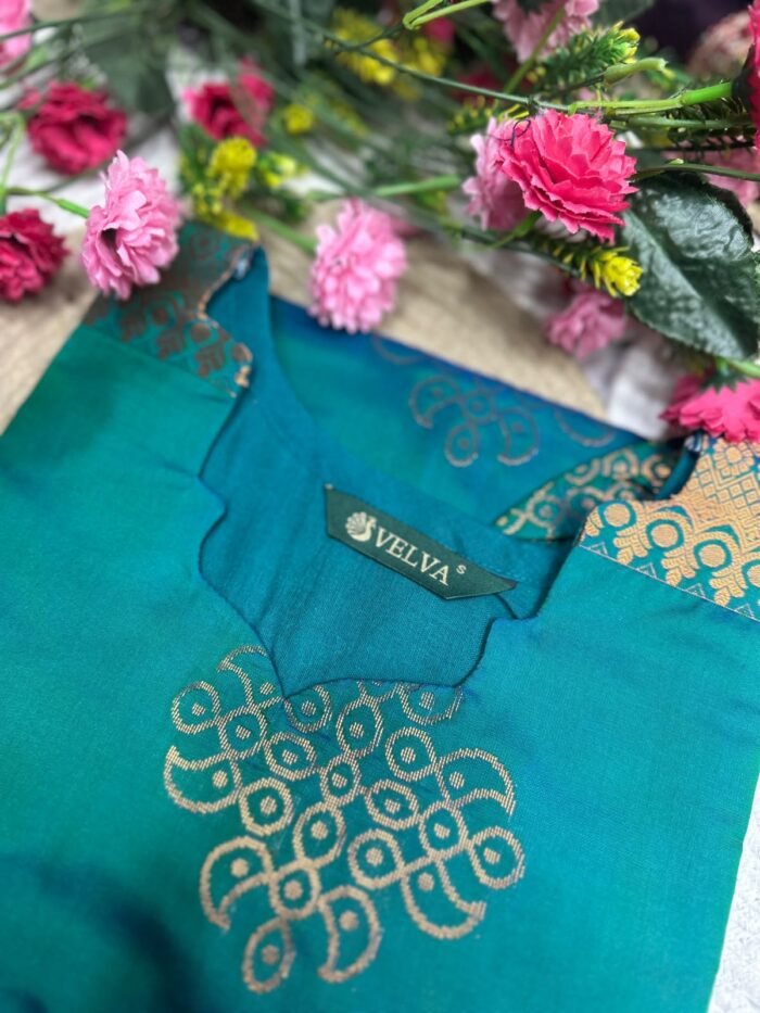 Soft silk kurti - Image 3
